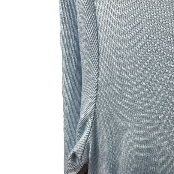 Universal Thread Women's 2XL Blue Long Sleeve Scoop Neck Blouse - Picture 2 of 7